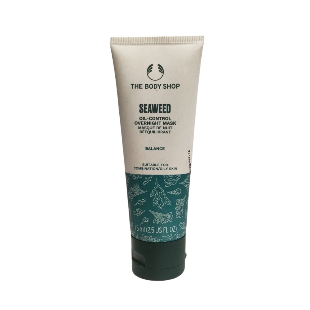 The Body Shop seaweed oil-control overnight mask tube, 75 mL, Balance