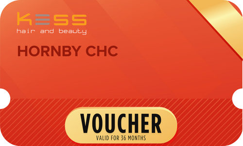 KESS hair and beauty voucher card, VOUCHER, valid for 36 months