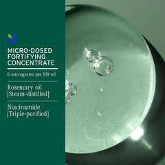 Biolage Full Rescue concentrate graphic with round dish and small bubbles.