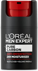 L’Oréal Men Expert Pure Carbon anti-imperfection 24h moisturiser, 50ml bottle