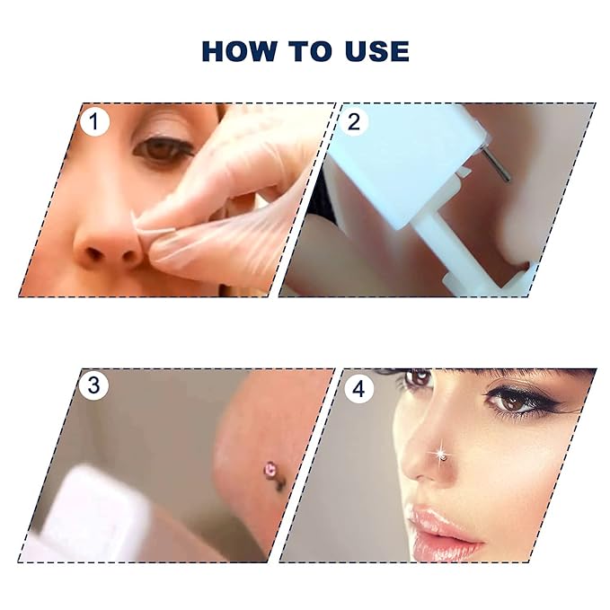 DIY Ear Piercing Kit : Nose Piercing - Kess Hair and Beauty