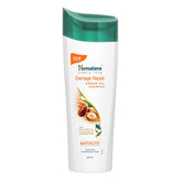 Argan oil damage repair shampoo bottle with green cap, 340 ml