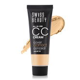 CC cream tube with beige swatch, Cover Correct Conceal, SPF 30