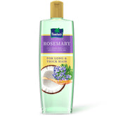 Parachute Advanced Rosemary enriched coconut hair oil bottle, front label, 300 ml