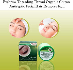 Organica eyebrow threading thread roll with outer carton packaging