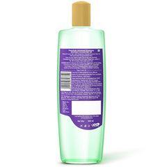 Parachute Advanced Rosemary enriched coconut hair oil bottle, back label view