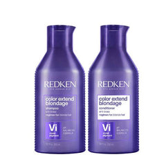 Redken Color Extend Blondage duo pack with two purple bottles