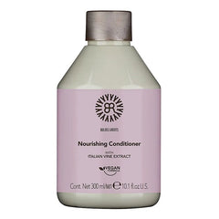 Nourishing conditioner bottle with purple label, dark cap, 300 ml, Italian vine extract