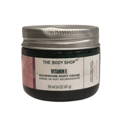 The Body Shop Vitamin E nourishing night cream jar, 50 ml