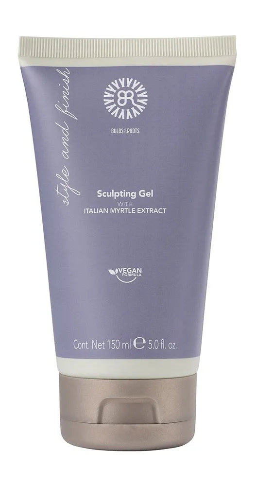 Purple sculpting gel tube with beige cap