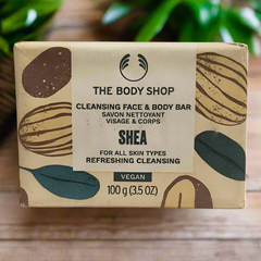 The Body Shop - Shea Cleansing Face & Body Bar 100G