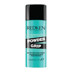 Redken Powder Grip 7 g hair styling powder spray, turquoise canister