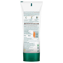 Himalaya Coffee Face Wash back of tube, white label with barcode, 100 ml