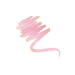 Pink glitter eyeshadow swatch with soft blended strokes