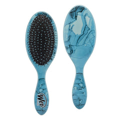 Wet Brush Original Detangler hair brush, blue handle with oval pad and pin bristles