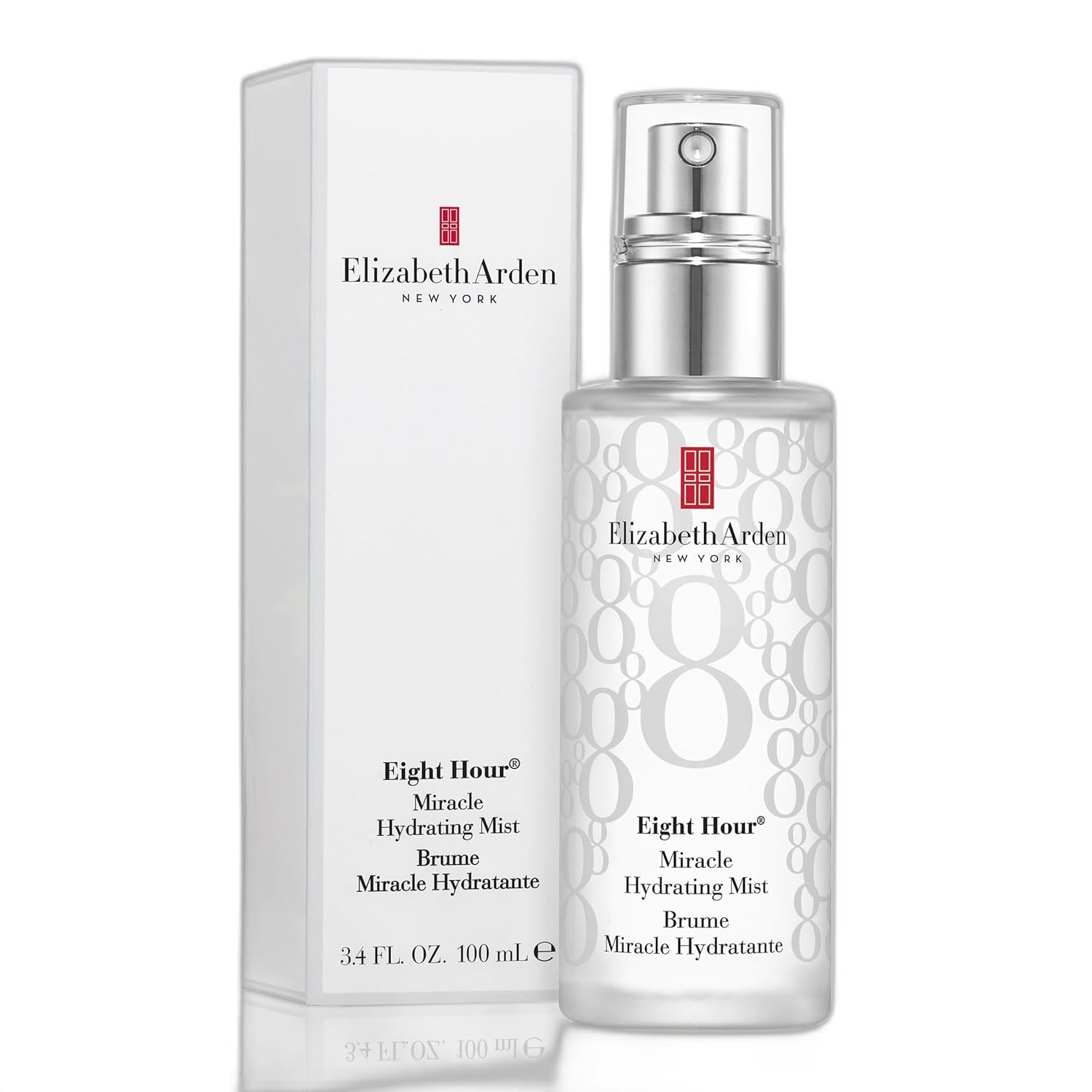 Elizabeth Arden Eight Hour Miracle Hydrating Mist 100ml bottle with product box
