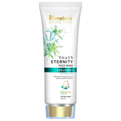 Youth Eternity face wash tube, 100 ml, with green botanical label