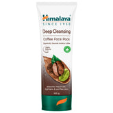 Himalaya deep cleansing coffee face pack tube, white and green, front label visible