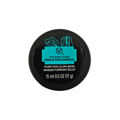 The Body Shop Himalayan Charcoal purifying glow mask jar, 15 ml