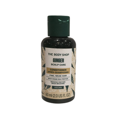 Ginger conditioner bottle, dark green cap, 60 ml The Body Shop