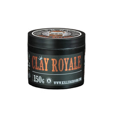 Clay Royale hair styling clay jar, black container, 150g