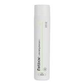 Fatboy volumizing shampoo bottle, white with green label band