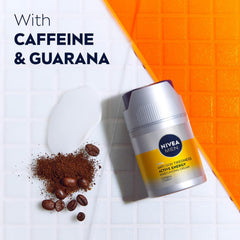 NIVEA MEN Active Energy moisturising cream 50 ml jar with caffeine and guarana beans