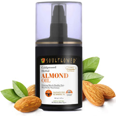 SoulFlower - Cold Pressed Almond Oil for Hair and Skin 120ml