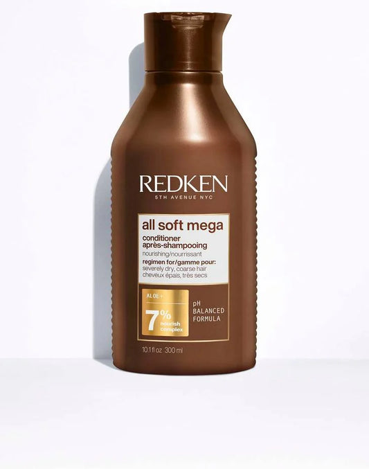 REDKEN ALL SOFT MEGA CURLS CONDITIONER 300ML - Kess Hair and Beauty