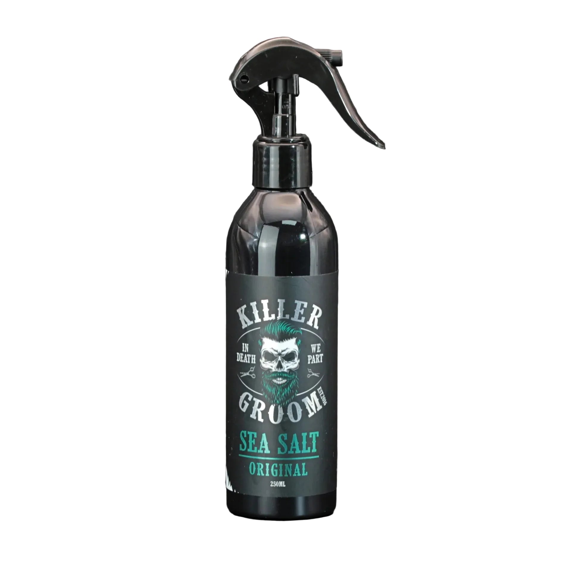 Killer Groom Sea Salt Original spray bottle with black trigger, 250ml