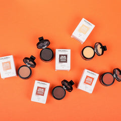Goldwell Color Revive root retouch powder set with compact and packages, Copper Red.