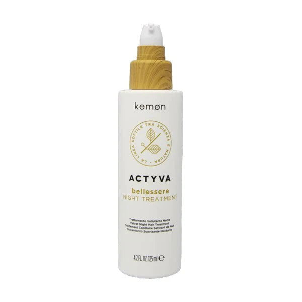 ACTYVA Bellessere night treatment bottle, 125 ml, white with golden label