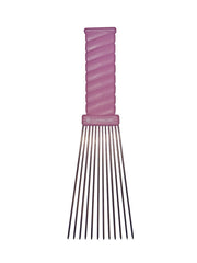 Clever Curl Afro Comb Metal Pick