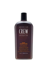 American Crew daily moisturizing conditioner bottle, dark maroon with black cap