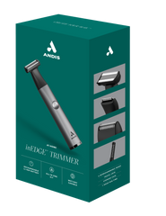 Andis 4-in-1 trimmer kit box with teal packaging