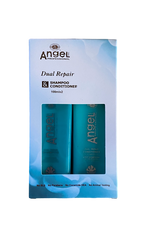 Angel Professional Dual Repair travel shampoo & conditioner duo set, 100ml