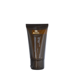 Hair mask tube: Angel En Provence, dark brown with silver cap