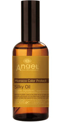 Angel Morocco Color Protect silky oil bottle, amber glass, 100 ml