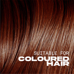 Chestnut brown hair strands with light copper highlights