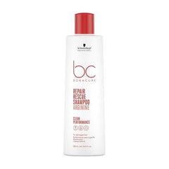 Schwarzkopf BC Bonacure repair shampoo, 500 ml white bottle with red cap