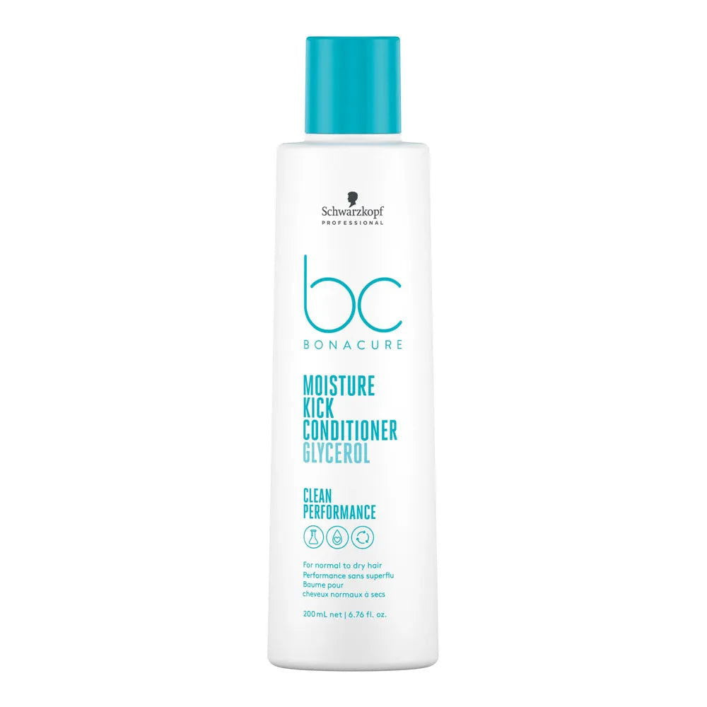 Schwarzkopf BC Bonacure Moisture Kick conditioner bottle, 200 ml