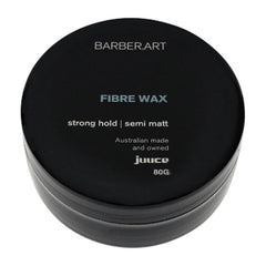 Barber.Art fibre wax jar, semi-matt strong hold, 80g