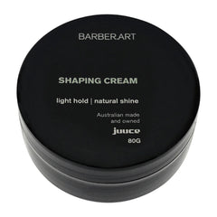 Barber Art Shaping Cream jar with black lid, 80g