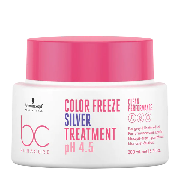 Schwarzkopf Bonacure Color Freeze Silver pH 4.5 treatment jar, 200 ml