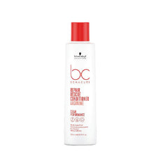Schwarzkopf BC Bonacure repair rescue conditioner bottle, white with red cap, 200 ml