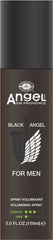 Men's black volumising spray bottle, Angel label, 150 ml