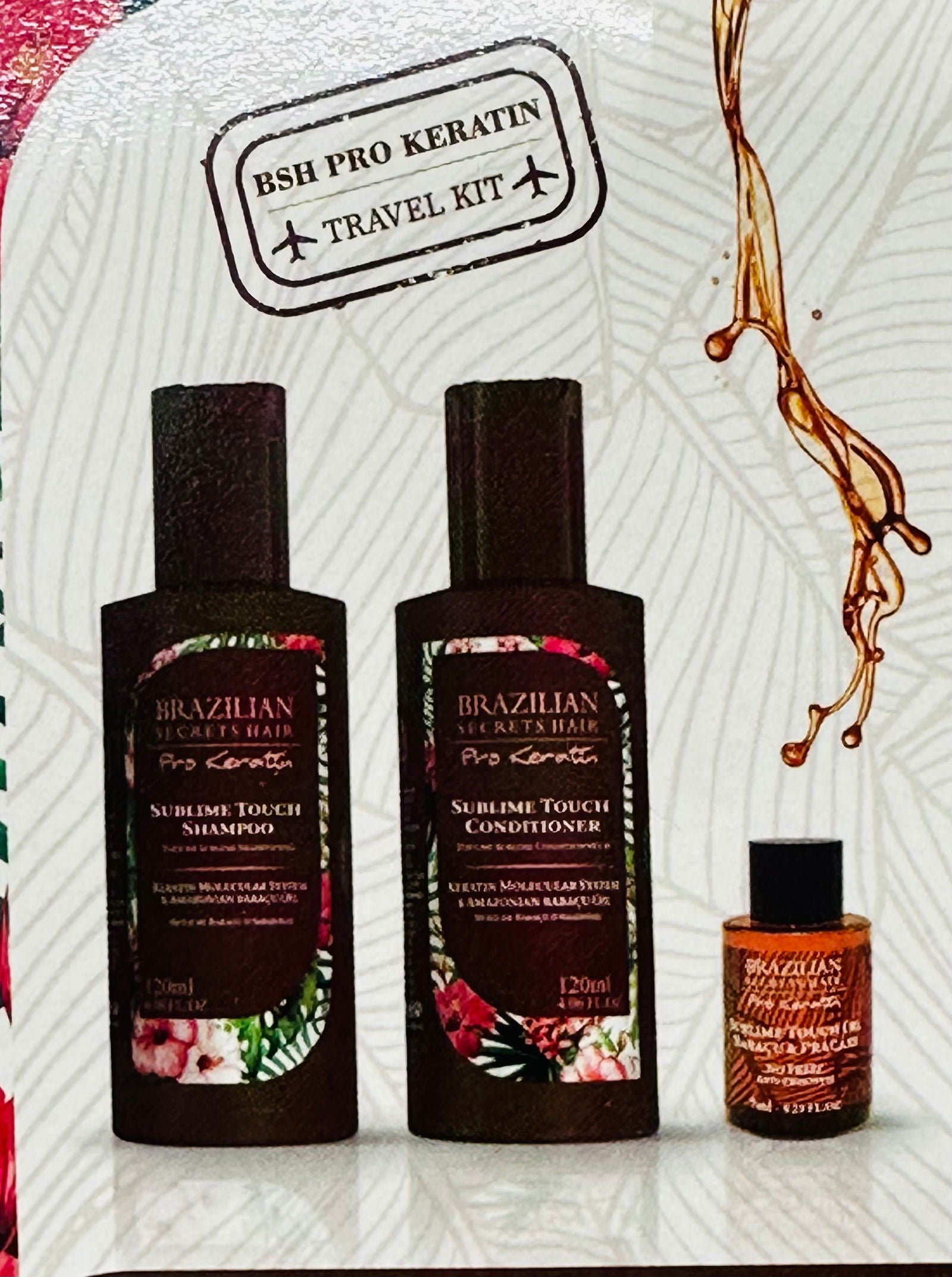Brazilian Secrets Hair Pro Keratin Travel Kit Kess Hair and Beauty