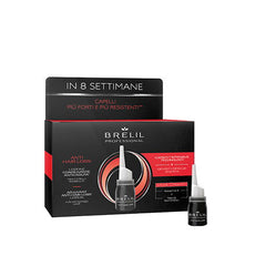 Brelil anti hair loss lotion set with boxed bottles and mini vial, 10x6ml