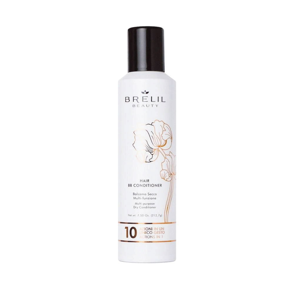 Brelil Beauty hair BB conditioner bottle, 250 ml, white bottle with black cap