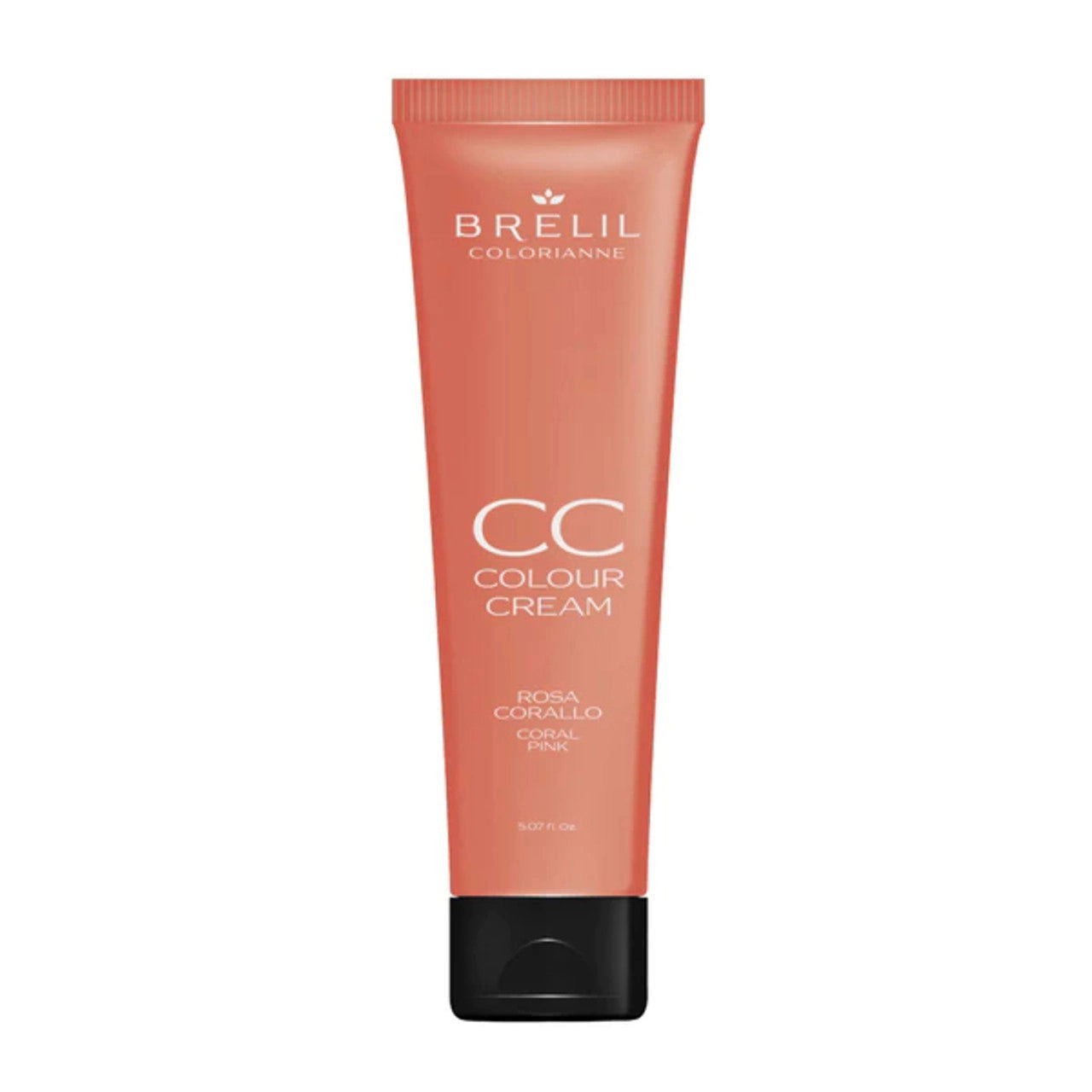 Brelil CC Colour Cream tube, coral pink, squeeze-style with flip cap